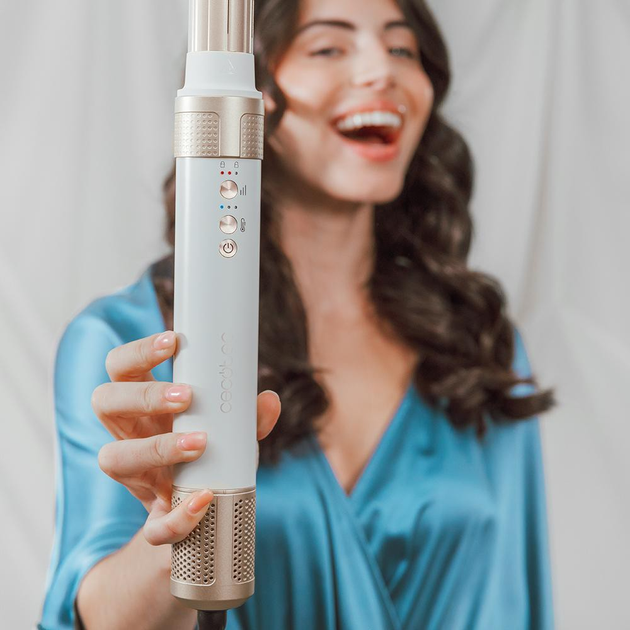 Styler Cecotec Bamba CeramicCare 14in1 AirGlam Champagne (00252) - obraz 5