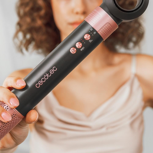 Styler Cecotec CeramicCare 2in1 AirGlam Black (00244) - obraz 3