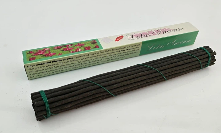 Тибетские натуральные благовония Lotus Incense, 26 см 23480K - изображение 4