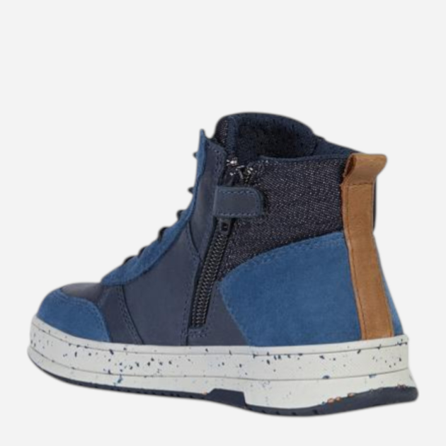 Sneakersy chłopięce za kostkę Geox J04CXD0CL22-C0820 30 Ciemnogranatowe (8054730803075) - obraz 3