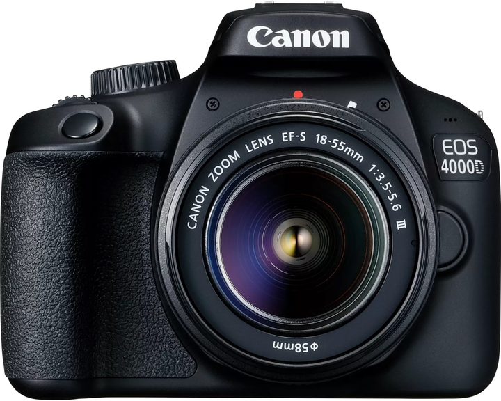 Фотоапарат Canon EOS 4000D + EF-S 18-55 DC III (3011C003) - зображення 1