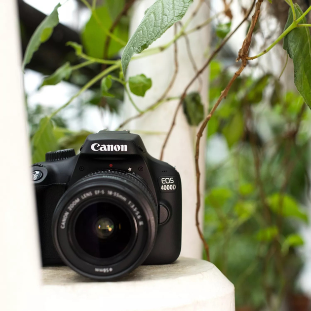 Фотоапарат Canon EOS 4000D + EF-S 18-55 DC III (3011C003) - зображення 8