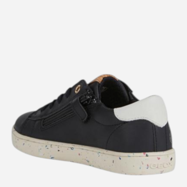 Sneakersy dla dziewczynki Geox J26EUA0002H-C9999 35 Czarne (8050036796813) - obraz 3