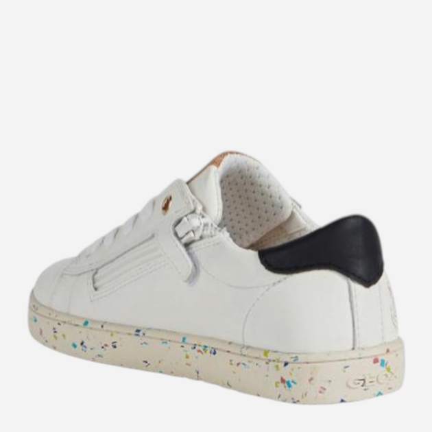 Sneakersy dla dziewczynki Geox J26EUA0002H-C1000 33 Białe (8050036848369) - obraz 3