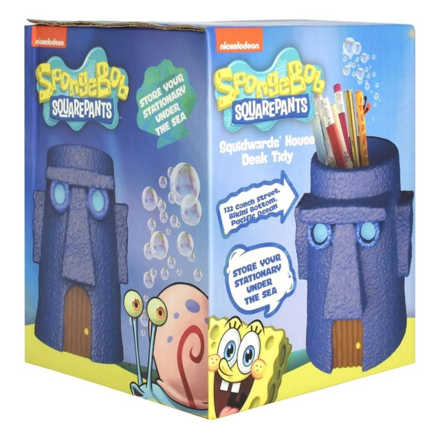  Pojemnik na długopisy Pyramid International SpongeBob Bubbles Squidward's Hause (5056563713159) - obraz 1