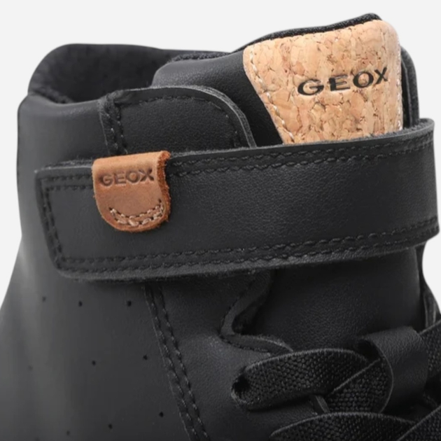 Дитячі кеди для дівчинки Geox J Kathe G. G J26EUG0002H-C9999 31 Чорні (8050036797698) - зображення 6