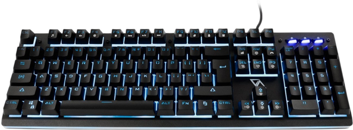 Klawiatura przewodowa California Access Iguana CA-1413HQ USB Black (5902846466352) - obraz 4