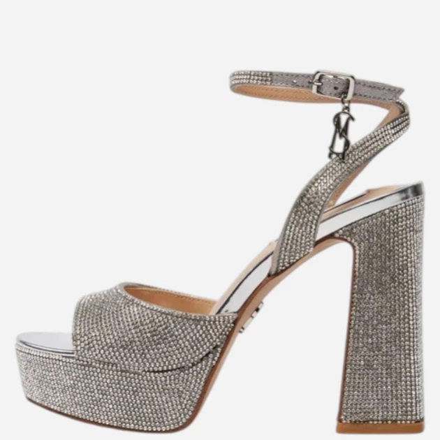 Sandały damskie Steve Madden Transpire SM11002901 39 Srebrne (8720857311662) - obraz 3