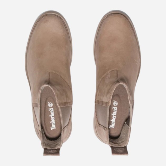 Жіночі челсі високі Timberland Carnaby Cool TB0A41CW9291 39.5 (8.5US) 25.5 см Бежеві (0196013836122) - зображення 5