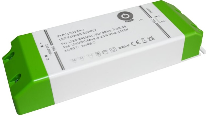 Zasilacz POS LED Driver 24V, 6.25A, 150W CV (FTPC150V24-L) (5902135152546) - obraz 1