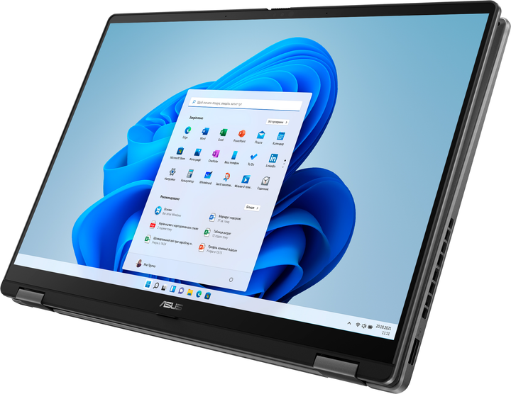 Laptop ASUS VivoBook 14 Flip TP3407SA-QL011W (4711387845516) Matte Gray - obraz 8
