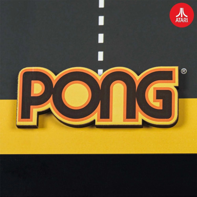 Obraz Atari Official 3D Wall Art Pong Collection (5060820074884) - obraz 3