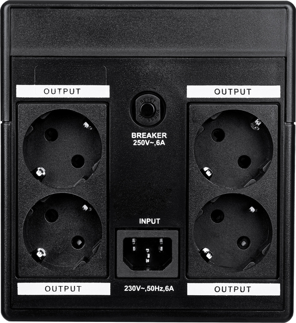 ДБЖ IPS TM-LI2-1k2-PC-2x7-F4 1200VA/720W (5902135136683) - зображення 3