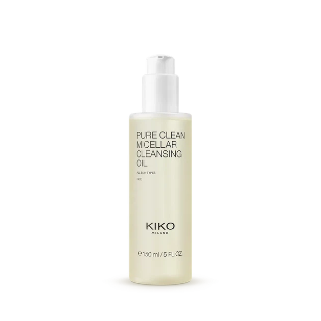 Гідрофільна олійка Pure Clean Micellar Cleansing Oil Kiko Milano 150мл - Фото 3 Гідрофільна олійка Pure Clean Micellar Cleansing Oil Kiko Milano 150мл - зображення 3