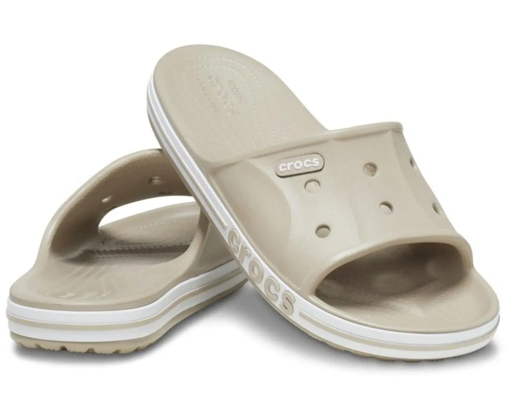 Крокс Баябенд Беж Слайд Шльопанці Crocs Bayaband Slide Cobblestone (43-44, бежевий) - Фото 1 Крокс Баябенд Беж Слайд Шльопанці Crocs Bayaband Slide Cobblestone (43-44, бежевий) - зображення 1