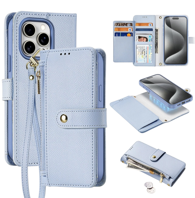 Чохол-книжка DUX Ducis Lawa для Apple iPhone 15 Pro Max Blue (6971824163209) - зображення 2