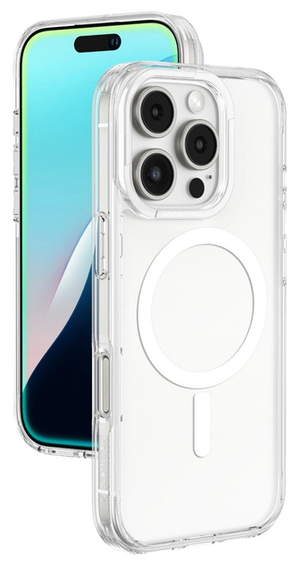 Etui AMAZINGthing Minimal Mag Case z pierścieniem magnetycznym do Apple iPhone 16 Pro Transparent (4896238000167) - obraz 1