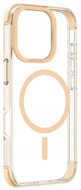 Панель AMAZINGthing Omni Mag Case для Apple iPhone 16 Pro Gold Pink (4896238000204) - зображення 2