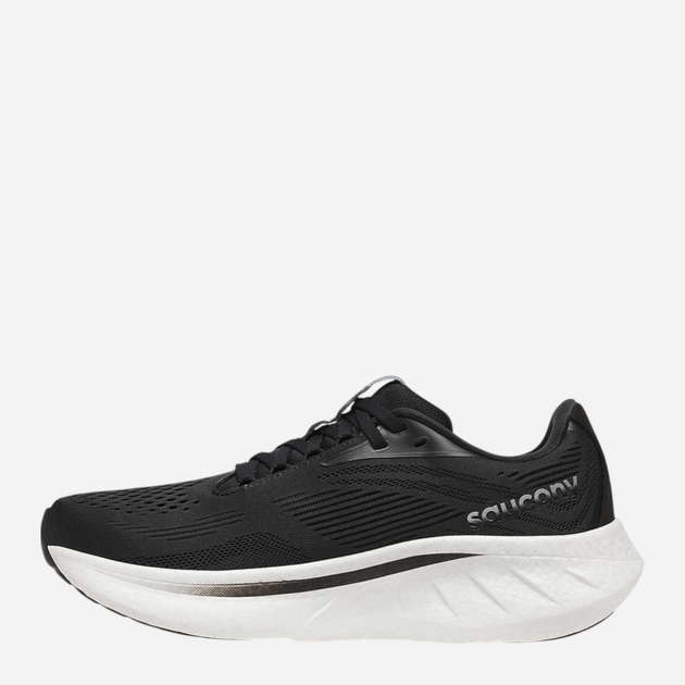 Жіночі кросівки для бігу Saucony Ride 18 S11000-100 38 Чорні (195020777787) - зображення 3