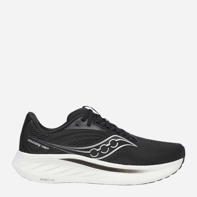 Buty do biegania męskie Saucony Ride 18 S21000-100 47 Czarne (195020795002) - obraz 1