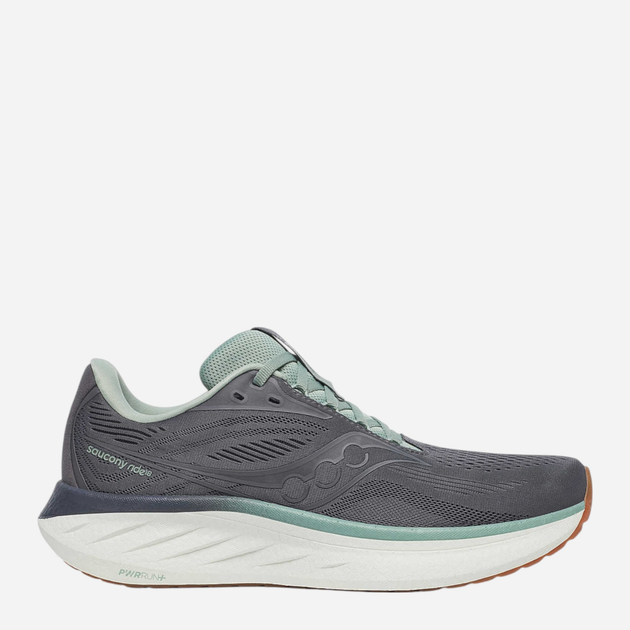Чоловічі кросівки для бігу Saucony Ride 18 S21000-227 48 Сірі (195021163565) - зображення 1
