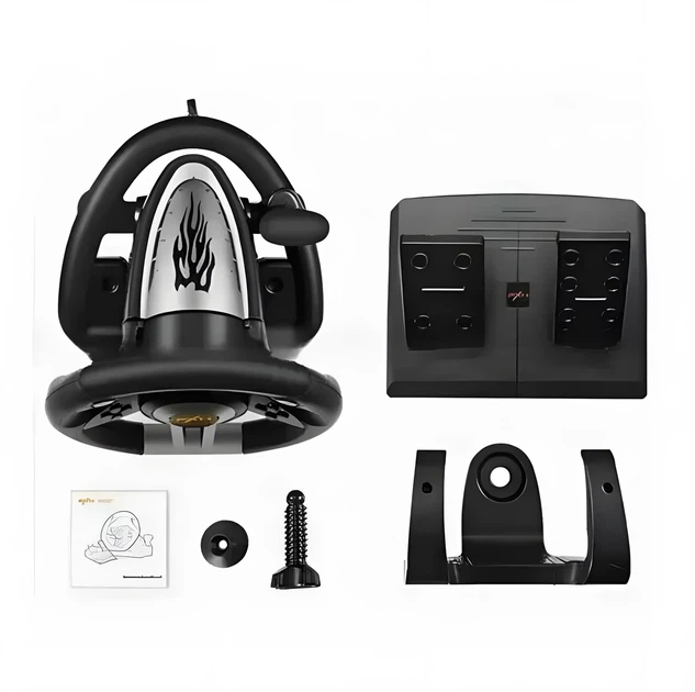 Руль ігровий PXN V3 PRO PC/PS3/PS4/X-ONE/SWITCH Usb для комп'ютера. - Фото 6 Руль ігровий PXN V3 PRO PC/PS3/PS4/X-ONE/SWITCH Usb для комп'ютера. - зображення 6