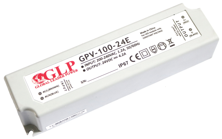 Блок живлення GLP LED 12V/8.3A CV GPV-100-12E (5902135123478) - зображення 1