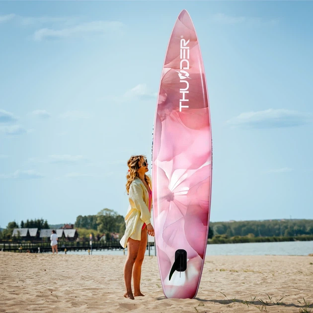 Надувная SUP доска Сапборд THUNDER ROSEA 12' - Фото 5 Надувная SUP доска Сапборд THUNDER ROSEA 12' - изображение 5
