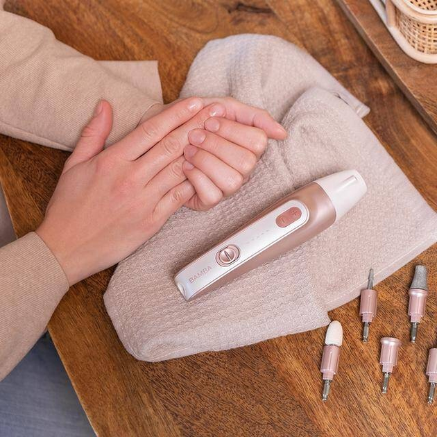 Zestaw do manicure i pedicure Cecotec Bamba PinkyCare 700 Perfect Nails (4318) - obraz 2