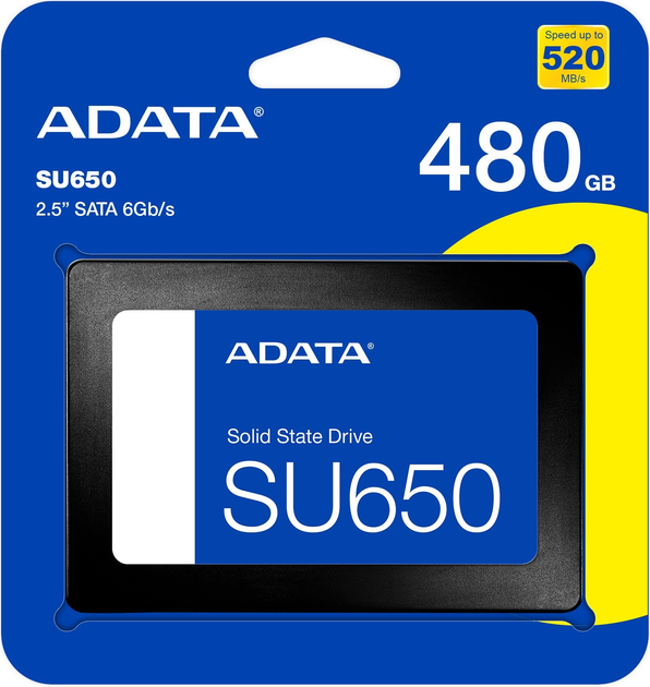 Dysk SSD ADATA Ultimate SU650 480GB 2.5" SATA III 3D NAND TLC (ASU650SS-480GT-R) - obraz 5