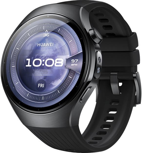 Smartwatch Huawei Watch 5 Active 46mm Black (6942103154300) - obraz 1