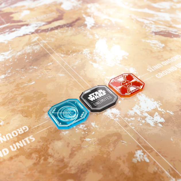 Ігровий килимок Gamegenic: Star Wars Unlimited Card Game - Twin Suns - Battle Zone Game Mat GGS40084ML (4251715417409) - зображення 5