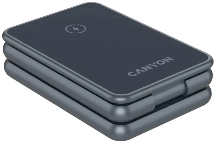 Бездротовий зарядний пристрій Canyon OnCharge 309 15 Вт 3-in-1 Metal (CNS-WCS309M) - зображення 12