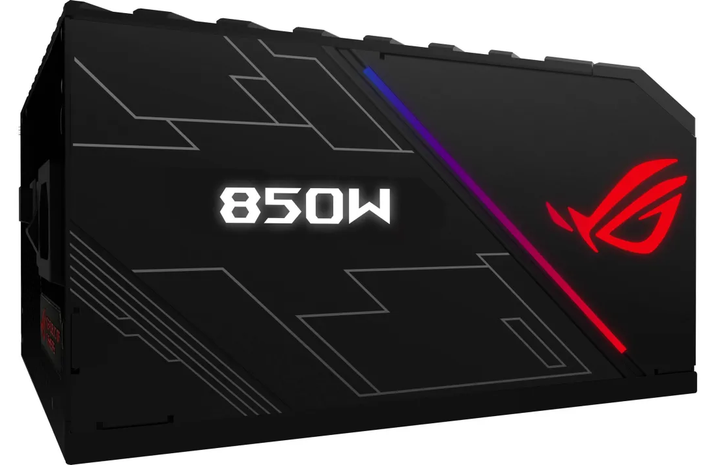 Блок питания Asus ROG THOR 850P 850W 80Plus Platinum Black Б/В - Фото 2 Блок питания Asus ROG THOR 850P 850W 80Plus Platinum Black Б/В - изображение 2