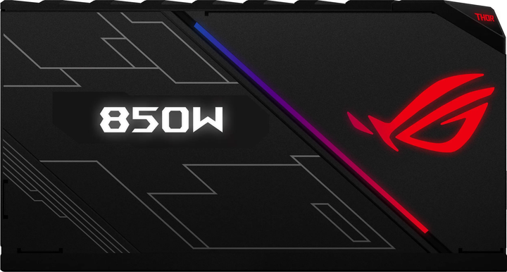 Блок питания Asus ROG THOR 850P 850W 80Plus Platinum Black Б/В - Фото 3 Блок питания Asus ROG THOR 850P 850W 80Plus Platinum Black Б/В - изображение 3