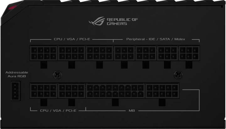 Блок питания Asus ROG THOR 850P 850W 80Plus Platinum Black Б/В - Фото 6 Блок питания Asus ROG THOR 850P 850W 80Plus Platinum Black Б/В - изображение 6