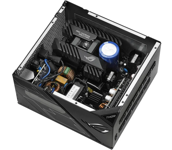 Блок питания Asus ROG THOR 850P 850W 80Plus Platinum Black Б/В - Фото 8 Блок питания Asus ROG THOR 850P 850W 80Plus Platinum Black Б/В - изображение 8
