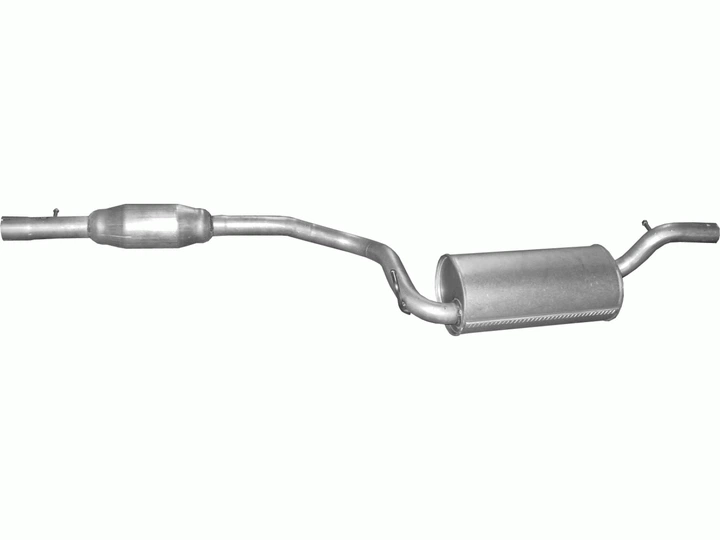 Глушитель Мазда 3 (Mazda 3) 2.0 03-09 (12.12) Polmostrow - изображение 2