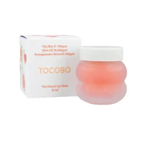Зволожуюча маска для губ Tocobo Vita Glazed Lip Mask 20 мл - Фото 2 Зволожуюча маска для губ Tocobo Vita Glazed Lip Mask 20 мл - зображення 2