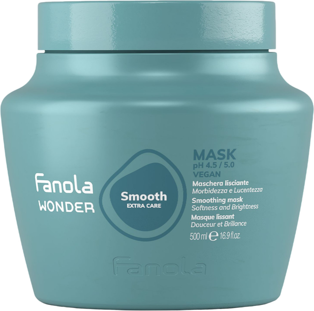 Маска для волосся Fanola Wonder Smooth Extra Care розгладжувальна 500 мл (8008277766362) - зображення 1