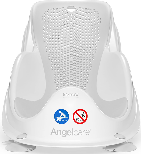 Ергономічне сидіння для ванни Angelcare FIT Light Grey (666594205940) - зображення 2