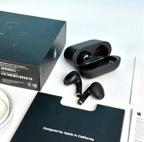 Бездротові навушники Grand AirPods 3 1:1 Чорні - зображення 2