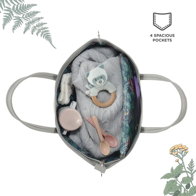 Сумка для мами Kinderkraft Treasurebag Nature vibes KATREAMBLGR0000 (5902533919567) - зображення 9