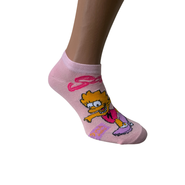 Набор носков Симпсоны The Simpsons женские/подростковые короткая посадка 36-40 - изображение 2