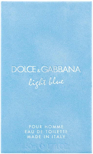 Туалетна вода для чоловіків Dolce&Gabbana Light Blue Pour Homme 50 мл (8057971188109) - зображення 3