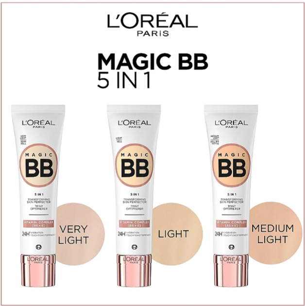 Krem BB do twarzy L'Oreal Paris C'est Magic 5 in 1 02 Light 30 ml (3600523723539) - obraz 2