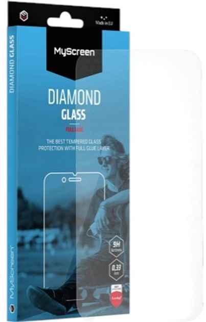 Szkło hartowane MyScreen Diamond Glass Full Glue do Apple iPhone 16 (5904433240710) - obraz 1