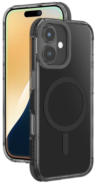 Etui AMAZINGthing Omni Mag Case do Apple iPhone 16 Black (4896238000242) - obraz 1