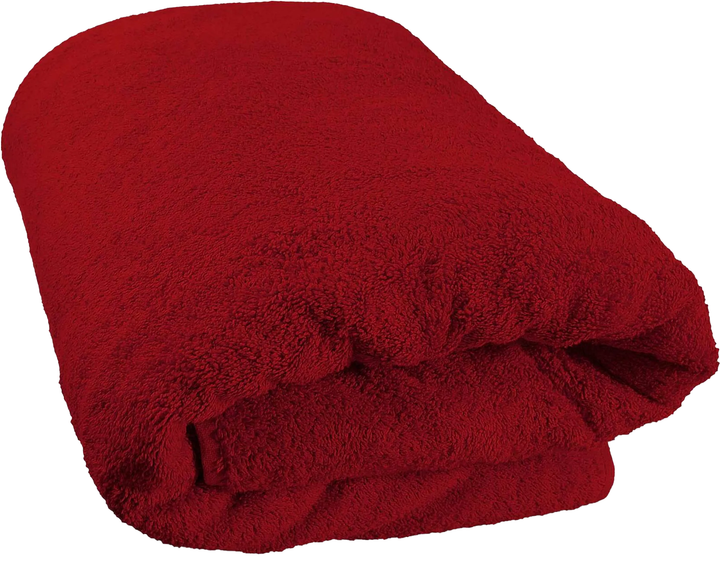 Рушник Lanudo Pure Line бавовняний Червоний 80 x 200 см (4053855208714) - зображення 1