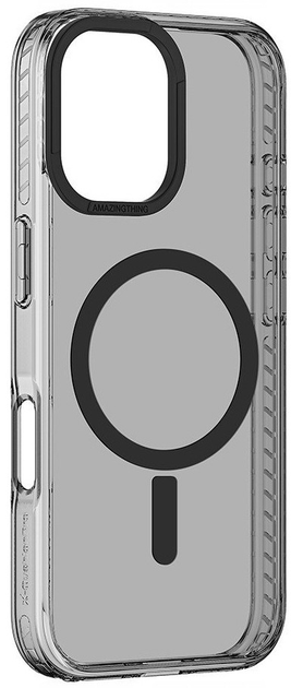 Панель AMAZINGthing Titan Pro Mag Case з магнітним кільцем для Apple iPhone 16 Plus Black (4896238000556) - зображення 2
